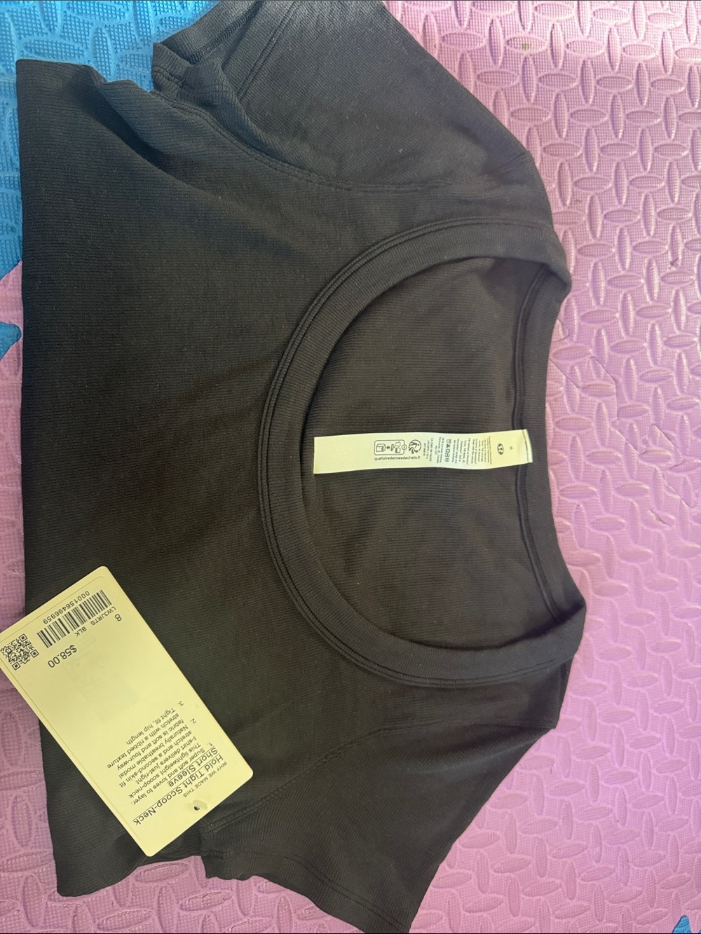 Lululemon Hold Tight Scoop-Neck Short-Sleeve Shirt
Black